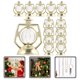 thumbnail image 5 of GOOHOCHY 30 piezas Adornos navideños vintage para colgar lámparas de aceite en el árbol de Navidad, 5 of 8