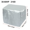 thumbnail image 4 of Motoforti Outboard Boat Motor Engine Cover 30-60HP Waterproof 210D Oxford Cloth Silver Tone, 4 of 6