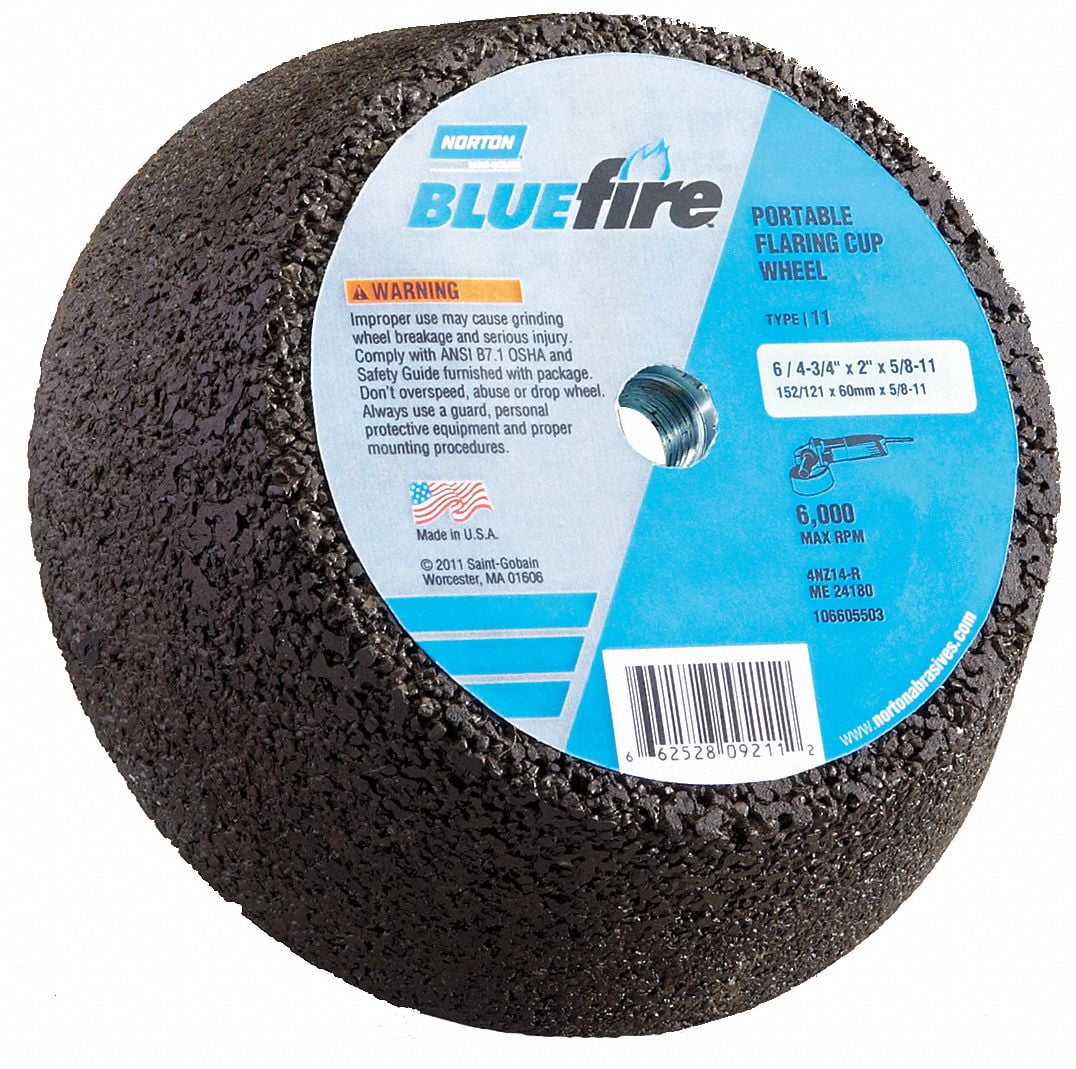 Norton Flaring Cup Grinding Wheel,ZA,6 