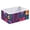 Thick Neon, variant on Fabric Open Basket Bins Foldable Storage Basket 2 Size Avliable Watercolor Green Brush