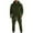 Green, variant on Maplenight Men's Tracksuit 2 Piece Long Sleeve Pullover Jogging Track Suit Athletic Casual Sweatsuit