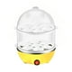 thumbnail image 2 of Advancent Caldera de 7 huevos, olla eléctrica multifunción de calentamiento rápido para huevos, vaporera, escalfador, herramientas de cocina Electrodomésticos Amarillo/Doble Capa, 2 of 6