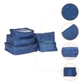thumbnail image 3 of Unique Bargains 6 Set Travel Bag for Storage Closet Organizers Travel Accessories Blue, 3 of 5