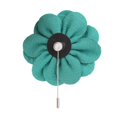 thumbnail image 3 of Para Hombre De La Flor De Lino Hecha A Mano Broche De Solapa Esmoquin Ojal Pin Palo Verde, 3 of 8