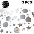 thumbnail image 1 of Twinkle Little Star Party Guirnaldas Brillo Colgante Luna Estrellas Decoraciones Niños Cumpleaños Bday Baby Shower Boda Ramadán EID Graduación Suministros para fiestas Zhivalor 221135-2, 1 of 8