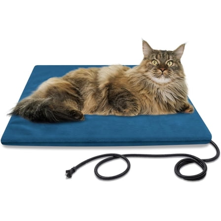 EVER BETTER Cat and dog pet heating pad, 100% waterproof outdoor cat heating pad, multiple sizes of external electric hot dog mattress blanket puppy advanced dog house heater, used for help box