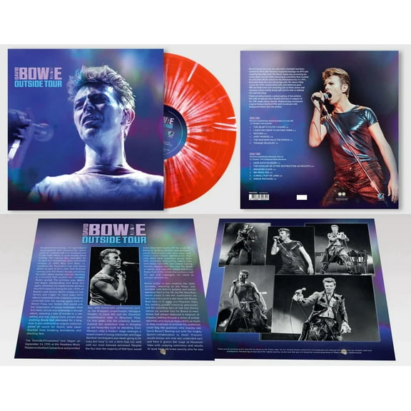 David Bowie - Outside Tour - Live 95' (180g Red and White Speckled Vinyl LP)