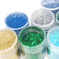 thumbnail image 4 of Wrapables Chunky Glitter for Hair Face Makeup Nail Art Decoration (8 Colors), Blue Green, 4 of 5