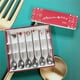 thumbnail image 3 of Juego de cucharas Cateissary de Navidad 6 uds Acero dorado, 3 of 6