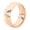 Rose Gold, variant on Men's Women's Stainless Steel Simple 8MM Polished Plain Band Round Titanium Engagement Ring Rose Gold Size 11
