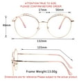 thumbnail image 4 of LifeArt Blue Light Blocking Computer Reading Glasses with Transparent Lens for Women/Men, 4 of 7
