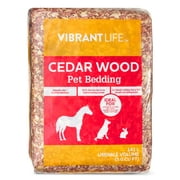 Vibrant Life Cedar Pet Bedding, 141 L