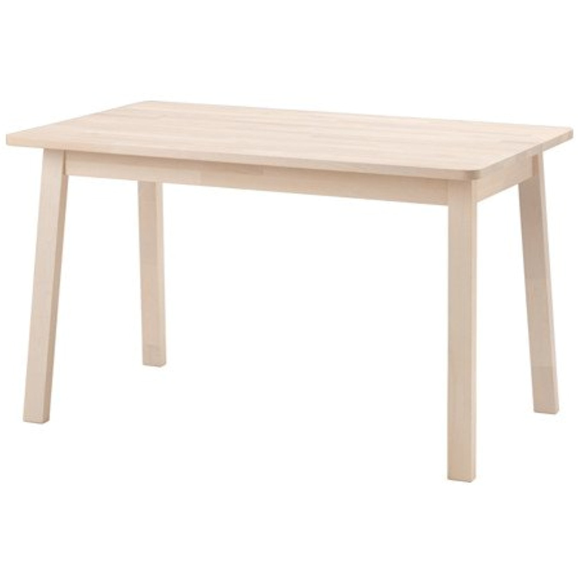 Ikea Norraker Table, White Birch