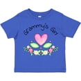 thumbnail image 3 of Inktastic Grammy's Girl- Heart Flowers Girls Toddler T-Shirt, 3 of 5