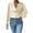 001_Milky White, variant on Blouses for Women Dressy Casual Women's Blouse Ruffle Folds V Neck Tops Chiffon Shirt Loose Long Sleeve Shirts for Women White