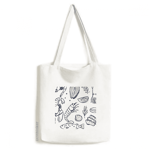 Marine Living s Art Deco Fashion Tote Canvas Bag Shopping Satchel Casual Handbag