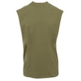 thumbnail image 2 of New Morning Studios Mens Plain Sleeveless T-Shirt, 2 of 2