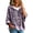 yue866-Purple, variant on KHONTS 3/4 Sleeve Leopard Sweaters for Women Lightweight Pullover Sweater Hoodie Casual Loose Drawstring Oversized Fall Outfits Sky Blue XL