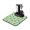 Avocado Il, variant on Mermaid Fantasy Coffee Station Mat Starfish & Coral Design, Eco-Friendly Multi-Layer Drying Mat for Home & Office