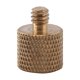 thumbnail image 2 of Rosca De Trípode, Adaptador De Tornillo De Trípode De Latón, Hembra De 3/8 "a Macho Dorado De 1/4" Para Soporte De Trípode De Cámara Tornillo De Placa De Carga Rápida ANGGREK Male Tripod, 2 of 8