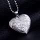 thumbnail image 3 of Collar Con Caja De Corazón Abierto, Colgante Con Marco De Imagen, Collar Con Colgante De Corazón DIY, Colgante Con Marco De Imagen Abierto, Collar De Fotos, 3 of 8