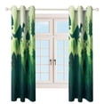 thumbnail image 4 of Forest Dinosaurs 2pcs Blackout Curtains For Living Room Bedroom Grommet Top Window Set for Left And Right Biparting Open, 4 of 6