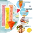 thumbnail image 6 of （50PCS）Disposable Ice Pop Mold Bags with Zip Seals – BPA Free Freezer Tubes for Yogurt Sticks, Juice & Smoothies, 7.5"x2", 6 of 7