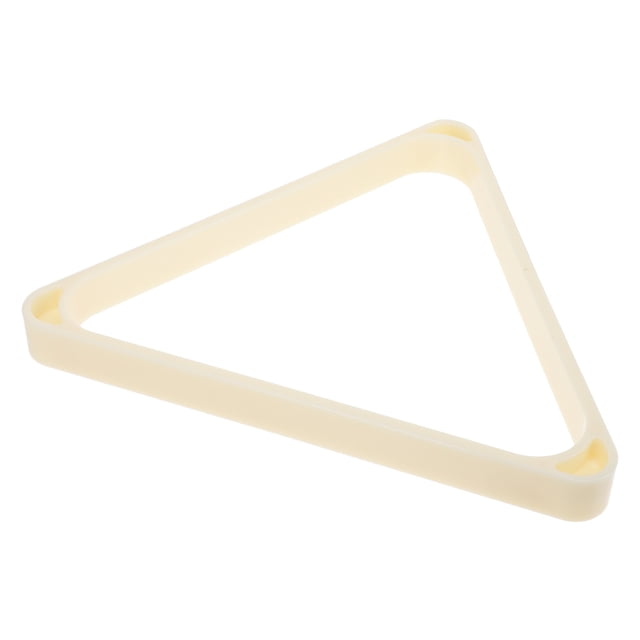 FESTFENDS 1Pack Beige Abs Triangle Billiard Balls Rack For Safe Storage In Game Room