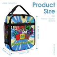thumbnail image 3 of Geometry Dash 3PCS Casual Backpack Set Bookbag + Pencil Case + Lunch Bag Combination For Travel Work Camping, 3 of 8