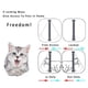 thumbnail image 2 of Puerta abatible para perros y gatos con cerradura de seguridad de 4 vías Puerta abatible para perros, gatos, gatitos, plástico ABS, puerta para mascotas pequeñas, kit de puertas abatibles para perros y gatos - Marrón M 20X19X5.5cm Kuyhfg Bienvenido a Kuyhfg, 2 of 5