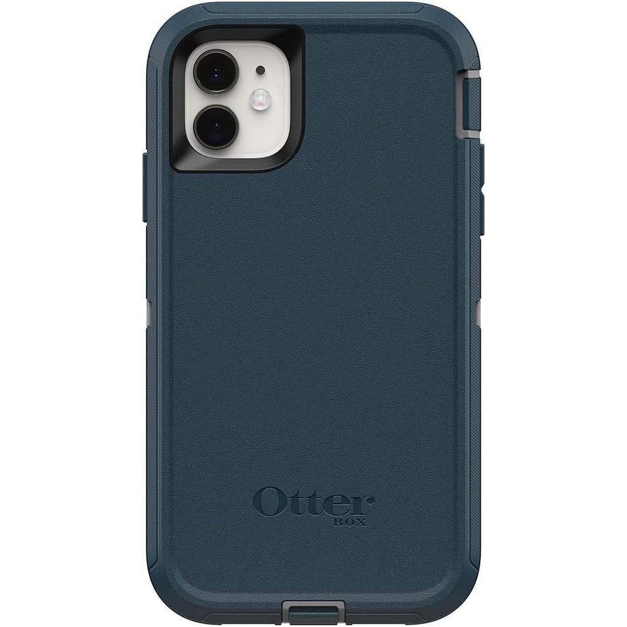 OtterBox Shock-Absorbent Cell Phone Case for Apple iPhone 11, Gone Fishin Blue