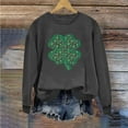 thumbnail image 3 of Guluxicc Sweatshirts for Women Casual Long Sleeve Graphic Printed Shirts St. Patrick's Day Pullover Tops, S, 3 of 6