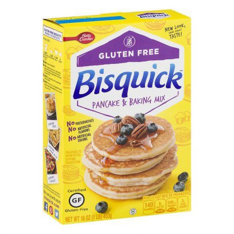 Betty Crocker Bisquick Baking Mix, Gluten Free Pancake and Baking