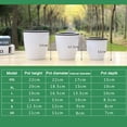 thumbnail image 2 of Oubit Hydroponic Planter,Round Flower Planter Self Outdoor Planter Flower Planter Convenient Use, 2 of 2
