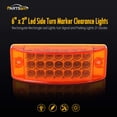 thumbnail image 2 of Luz indicadora Partsam, rectangular, color ámbar, 21 LED, 6 x 2, para remolque, 2 of 7