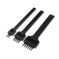 Hole DIY Leather Round Row Punching Tool Alloy Steel Spacing Hole