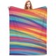 thumbnail image 2 of Manta de cama Rainbow Pride LGBT para salas de estar y dormitorios A026 80" X 60", 2 of 8