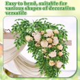 thumbnail image 5 of 50 Pcs Artificial Italian Ruscus Greenery Stems 26.8 Inch Hanging Greenery Spray Fake Greenery for Centerpieces Faux Leaves Greenery Swag for Floral Arrangement Wedding Bouquet Garland Arch Home Decor, 5 of 6