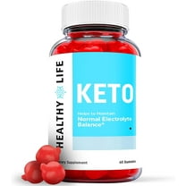 (1 Pack) Healthy Life Keto ACV Gummies - Apple Cider Vinegar Supplement for Weight Loss - Energy & Focus Boosting Dietary Supplements for Weight Management & Metabolism - Fat Burn - 60 Gummies