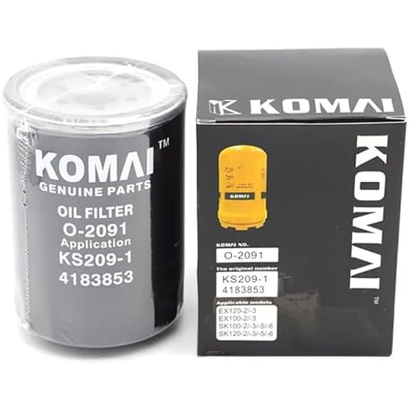 4439863 Oil Filter Compatible with Hino Truck 15607-2320 15607-2391 15613-E0080 15607-2390 C-1318 15613-EV014