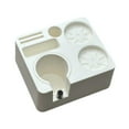 thumbnail image 2 of TISHITA Coffee Tamping Station,Portafilter Holder,for Shop,Espresso Tamper Mat Stand Espresso Station Organizer Coffee Tamper Holder white, 2 of 7