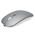 thumbnail image 4 of Optical Mouse, Computer Accessories Colorful Lights Comfortable Grip  Transmission Technology 3  DPI Regulation  for Office Learning Black,Silver, 4 of 8