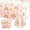 Boho Rainbow, variant on 4Pcs Gender Reveal Tablecloth - Gender Reveal Table Decorations Rectangular Pink and Blue Table Cover for Baby Shower Decorations, Boy or Girl Gender Reveal Party Supplies, 51 x 86.6 Inch