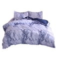 thumbnail image 1 of Juego de ropa de cama de marmoleado de 3 piezas, funda de edredón, juego de funda de almohada, dormitorio, habitación de invitados, funda nórdica, funda de almohada Guardurnaity HA3042-07B, 1 of 7