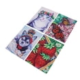 thumbnail image 2 of Bandera De Jardín De Mariposas4 Piezas Bandera De Jardín De Perro De Impresión De Doble Cara Universal De Sutura Doble Para Césped Para Patio ANGGREK Otros, 2 of 8