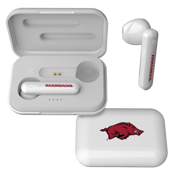 Keyscaper Arkansas Razorbacks Wireless TWS Insignia Design Earbuds