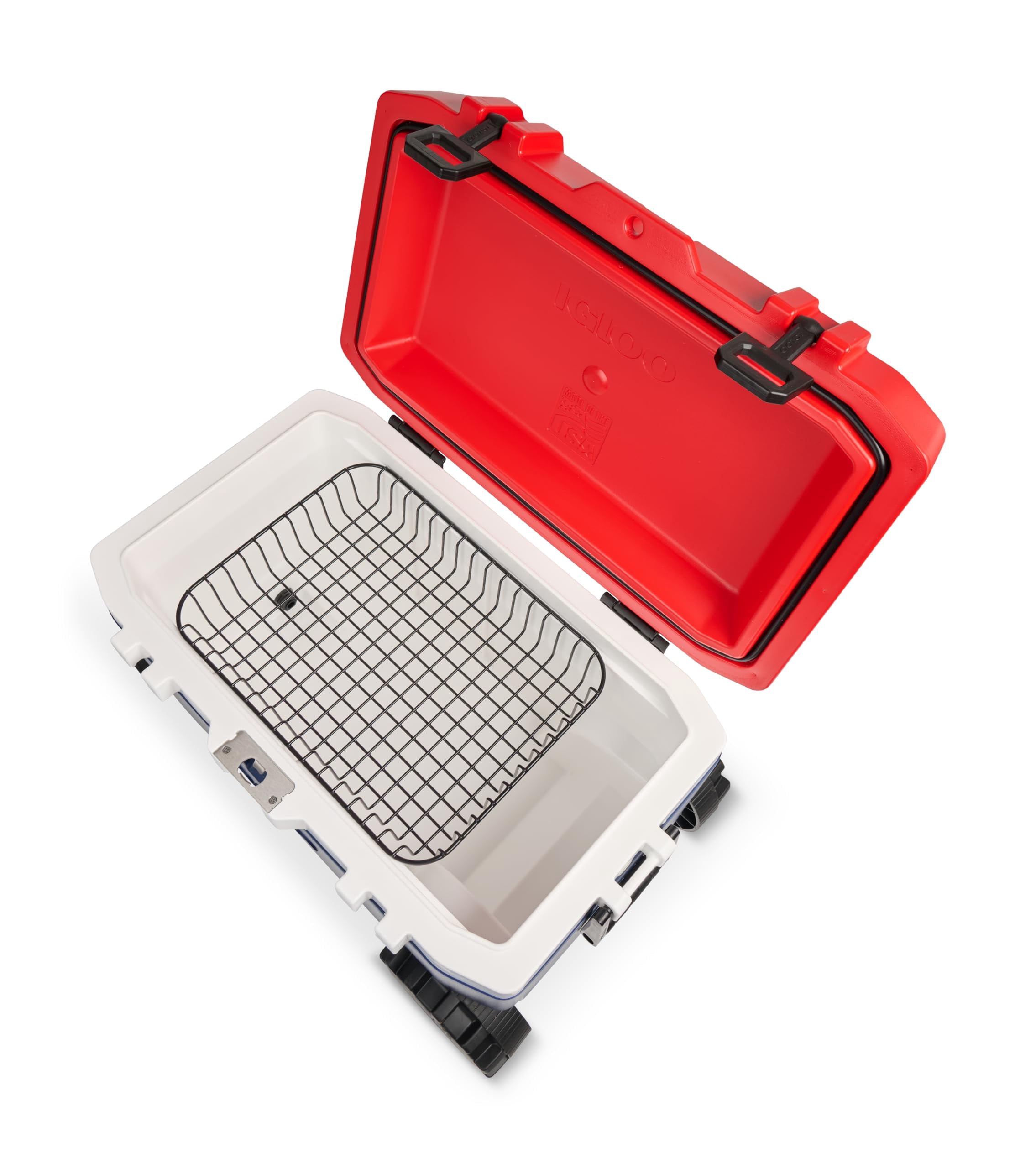 Trailmate 75qt Wheeled Cooler  Insulated Hard Shell Ice Chest Americana