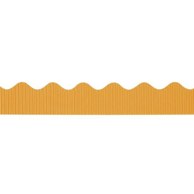 Pacon PAC37076-6 Bordure Décorative 2.25 Po x 50 Pi, Or Coucher de Soleil - 6 Rouleaux