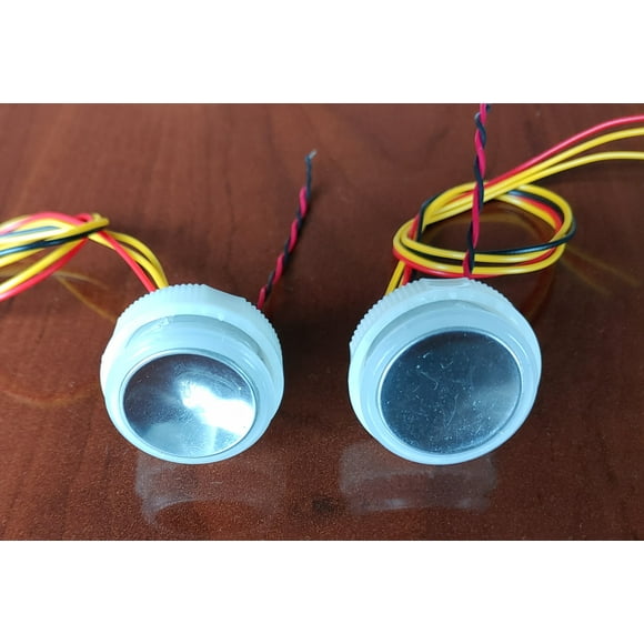 Innovations Boutons d'Élévateurs Sans Contact Otis - Boutons Poussoirs Sans Contact, Boutons CONTACT-LESS 2 Pcs 24VDC Rouge LED