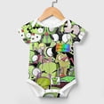 thumbnail image 3 of Invader Zim Baby Bodysuit Boy Girl Clothes Soft Newborn Infant Outfit Short Sleeve Romper, 3 of 8